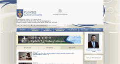 Desktop Screenshot of plunge.lt